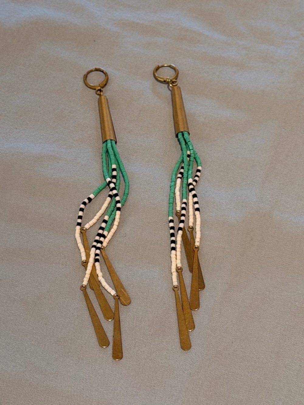 handmade beaded earrings